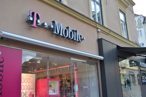 T-Mobile store in Austria