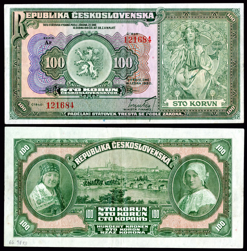 Dinheiro na Checoslováquia