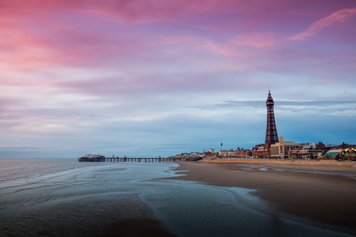 View Central Pier, Blackpool