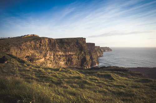 Landskap av Cliffs of Moher, Irland