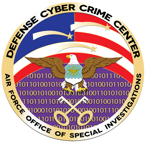 Obrany cyber zločin centrum razítko