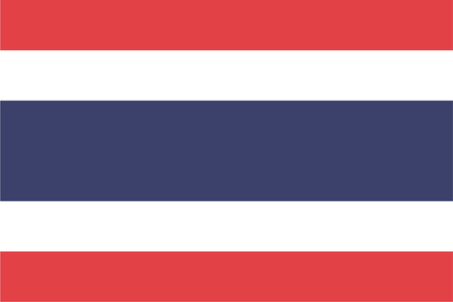 Bandeira do Reino da Tailândia