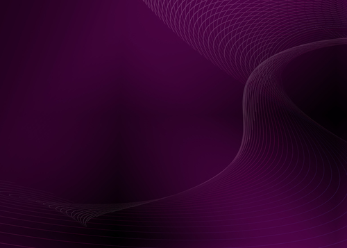 Violet gradient flowing lines
