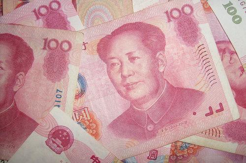 Dinheiro de papel chinês