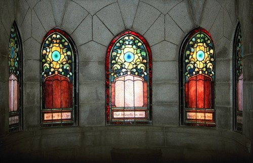 Stained Glass With Pattern