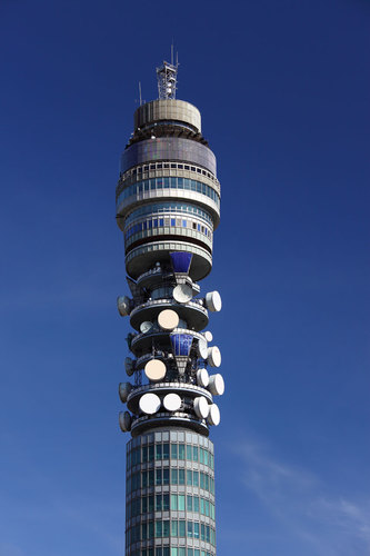 Torre de la telecomunicación en Londres