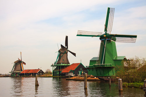 Windmills in The Netherlands