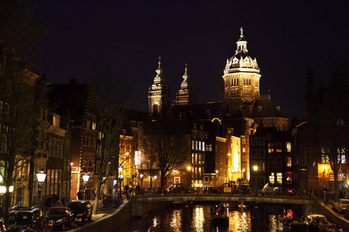 Amsterdam gece