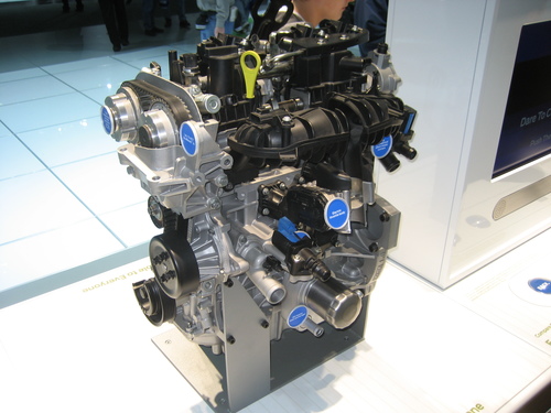 Motor de demonstração de Ford Ecoboost 1.6