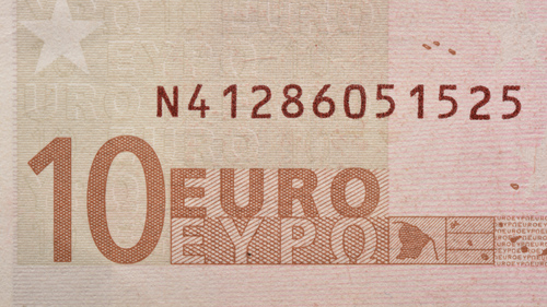 10 euro detail