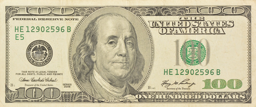 banconota da 100 dollari