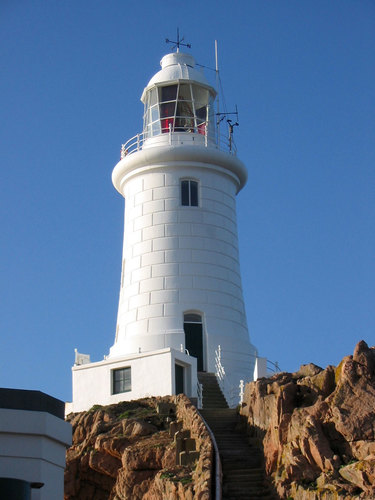 White lighthouse