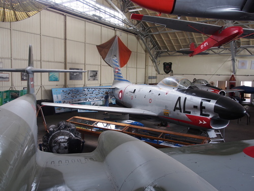 Aircrafts in museum