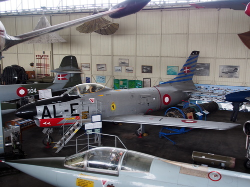 Aviones en museo