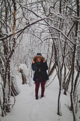 Marcher dans la neige