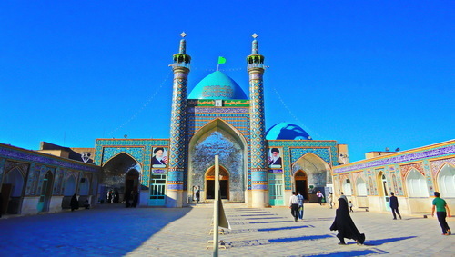 Al-Hamza moskee in Kashmar