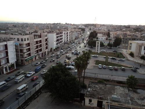 Al Oroba street Bayda içinde