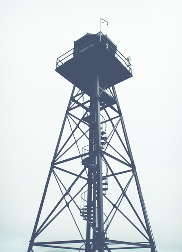Strážní věž na ostrově Alcatraz