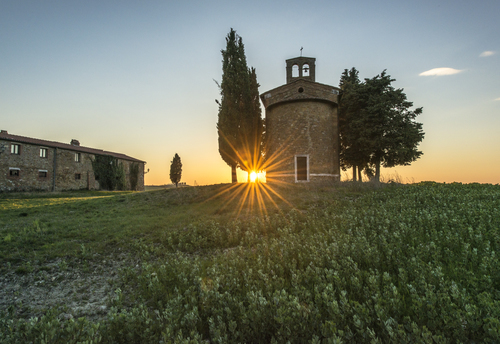 Small chapel made of stone