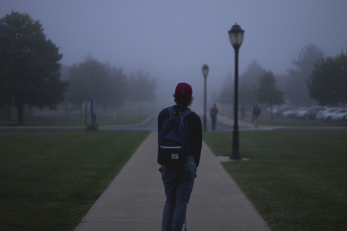 Man standing in the park