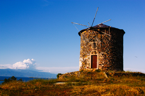 Starý větrný mlýn