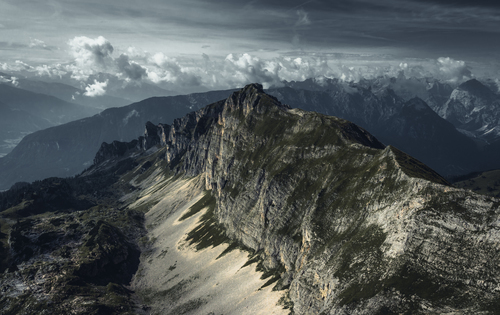 Alps mountain range