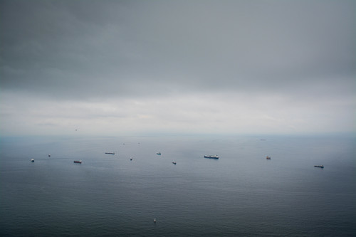 Ships at sea