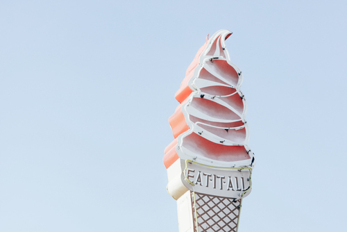 Ice-cream tower