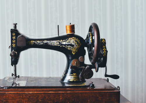 Máquina de coser vintage
