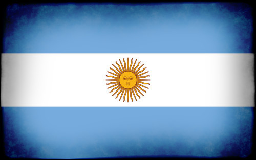 Flagga för Republiken Argentina