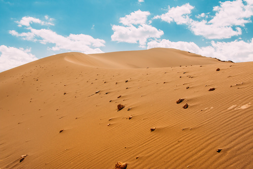 Zand van de woestijn