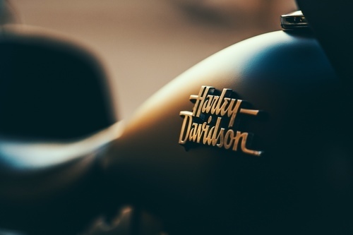 Harley Davidson lettrage