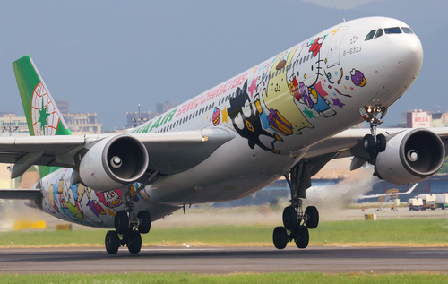 Despegar aviones de pasajeros