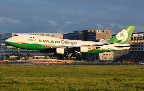 Eva Air cargo plane