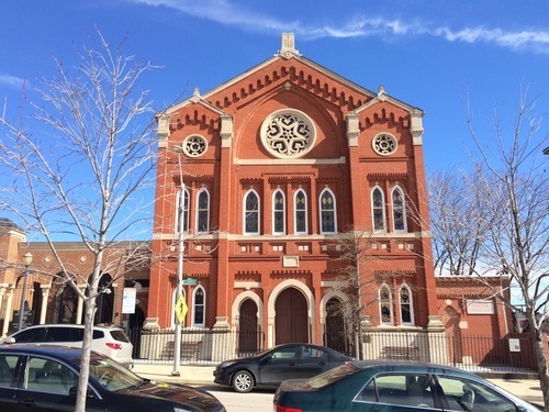 Synagogan byggnad