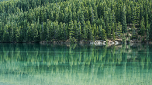 Sjön Banff, Kanada