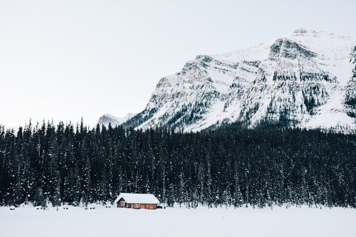 Evde Banff National Park, Amerika Birleşik Devletleri