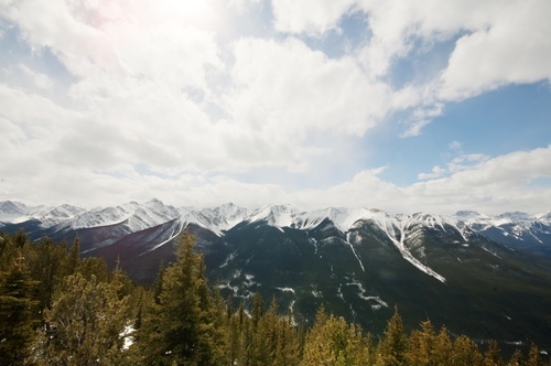 Il paesaggio di Banff