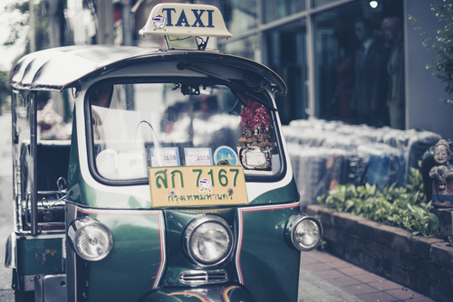 Taxíky v Bangkoku, Thajsko