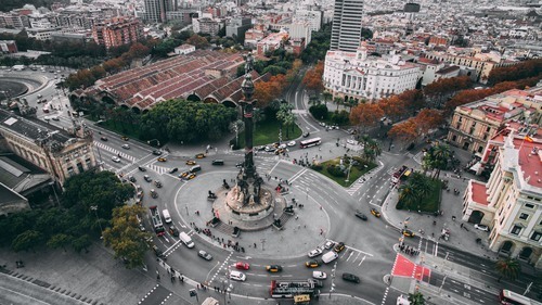 Знаменитые площадь в Барселоне, Испания
