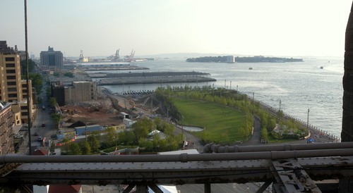 Parco della città al lato mare