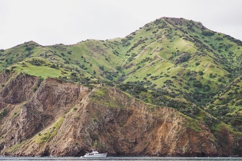 Cu barca la insula Catalina