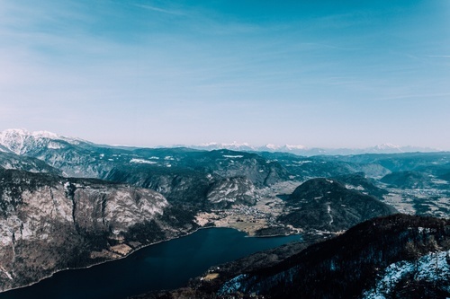 Vue de Bohinj