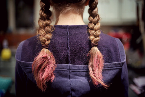 Braided pigtails