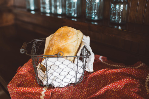 Pain sur la table