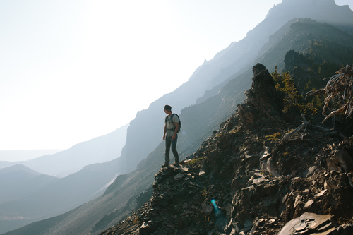 Man at the Broken Top, US