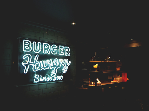 Burger plats