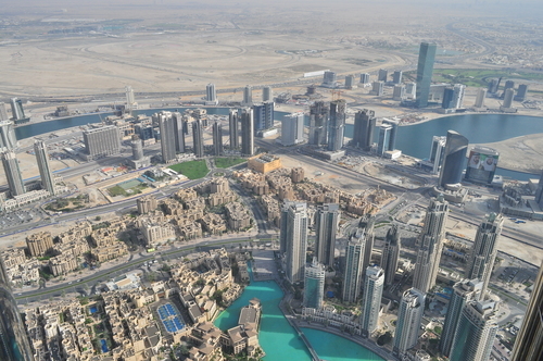 Burj Khalifa, Dubaj, Spojené arabské emiráty