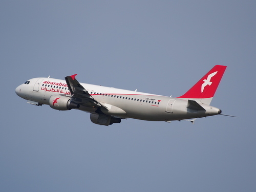 Hava Arabistan Maroc Airbus A320-214 uçuş