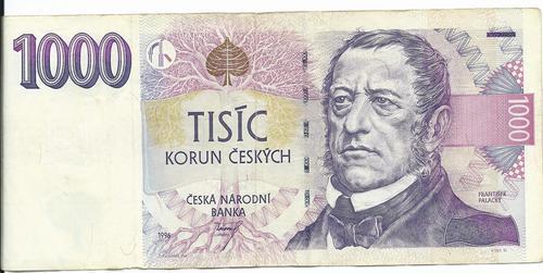 1000 чешских крон